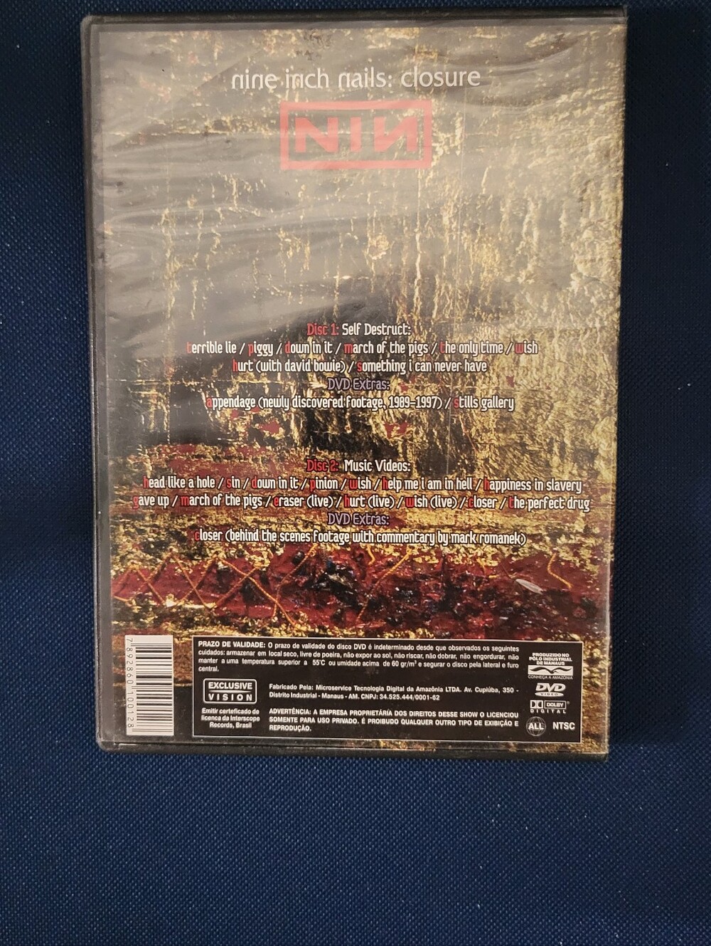 Nine Inch Nails Closure DVD - Picture 4 of 10
